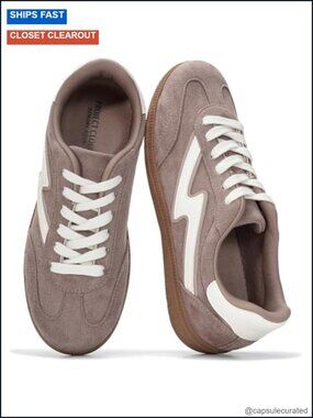 Women's Non-Slip Walking Sneakers with Memory Foam Insole Lace-Up Breathable
